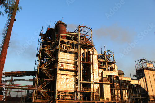 Foto vieille usine