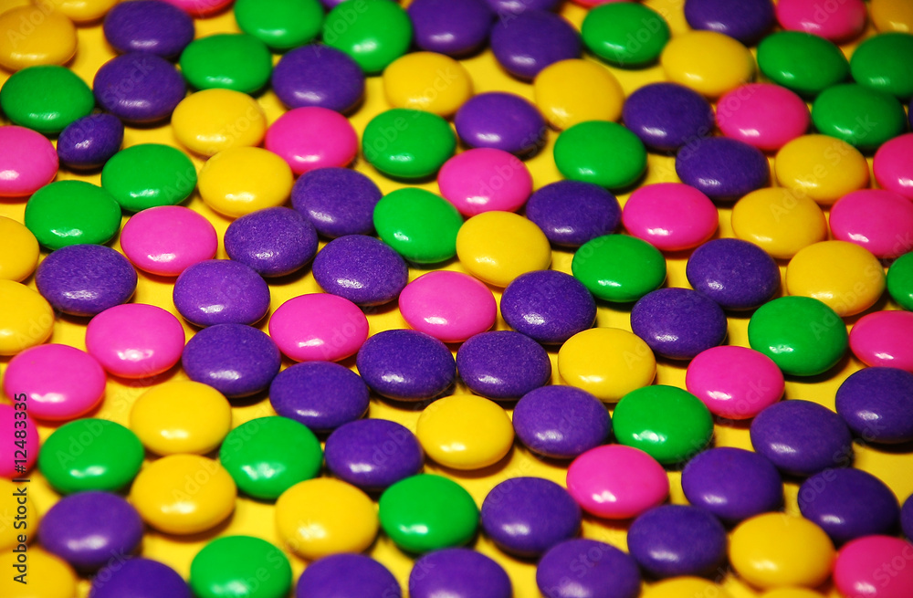 Fototapeta premium Colorful easter candy mix