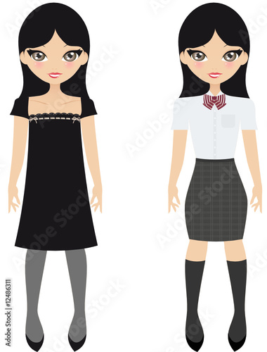 Japan School Girl