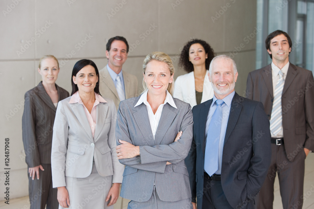 Team of business people Team of business people