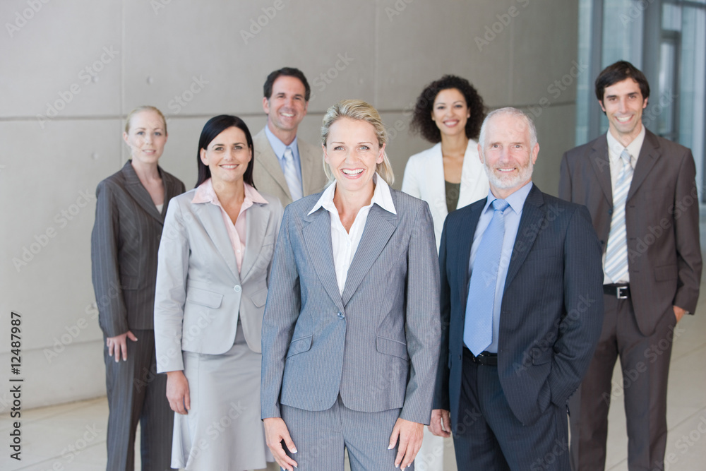 Team of business people