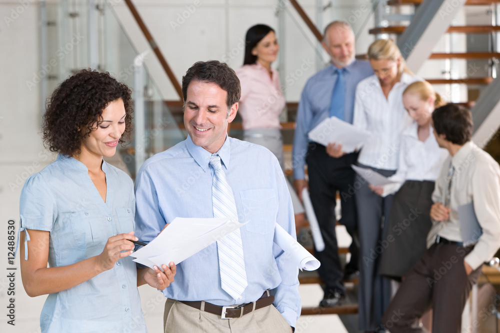 Team of business people Team of business people