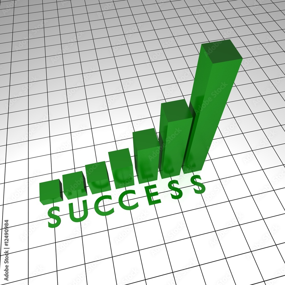 green success graph green success graph