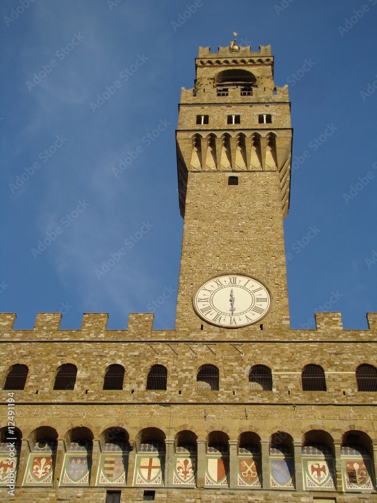 Fototapeta premium fasada Palazzo Vecchio