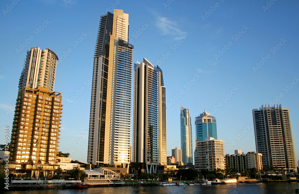 Obraz premium Surfers Paradise Skyline