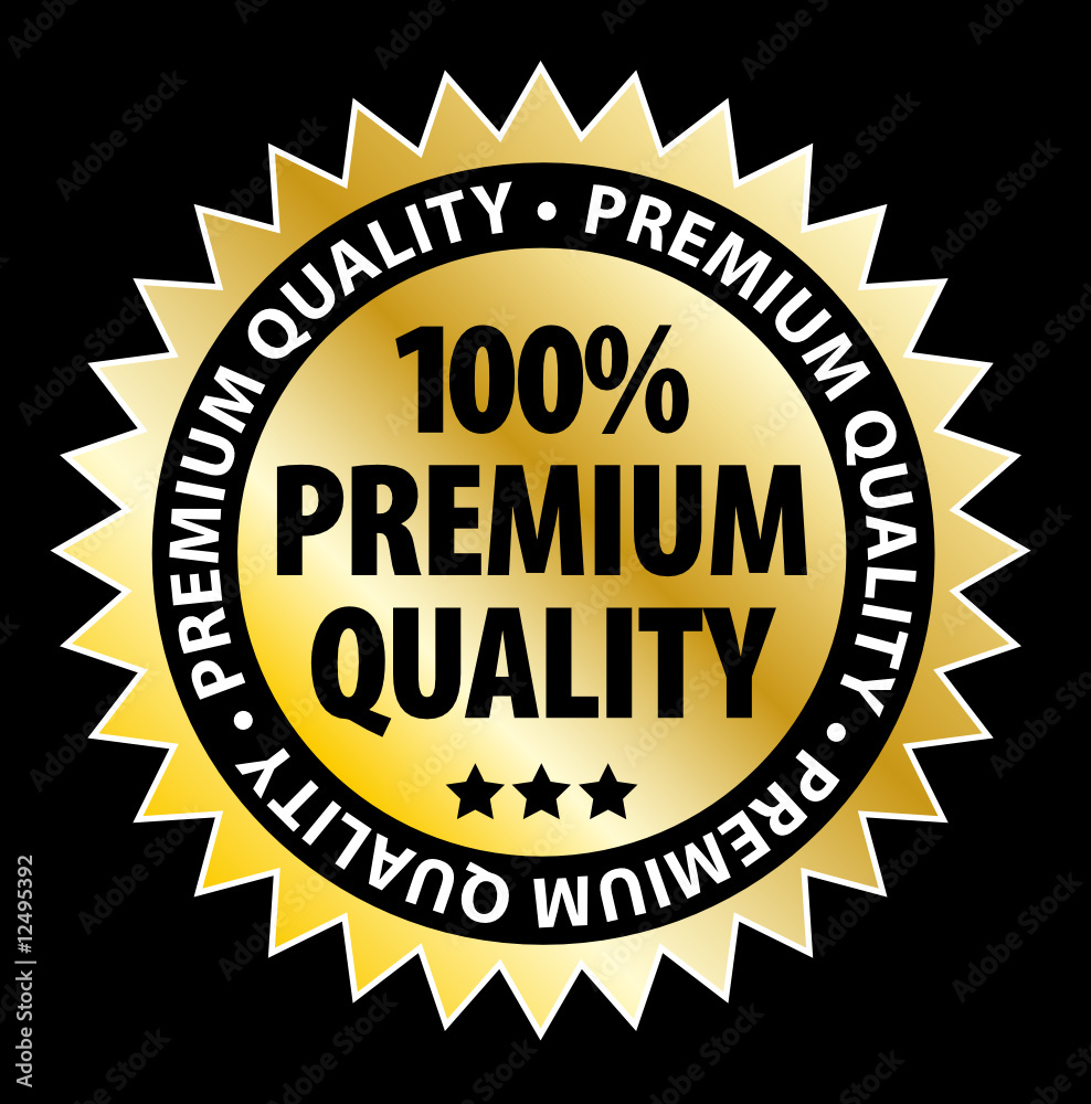 100% Premium Quality Button