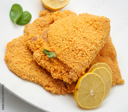 Quadro em tela schnitzel cordon bleu