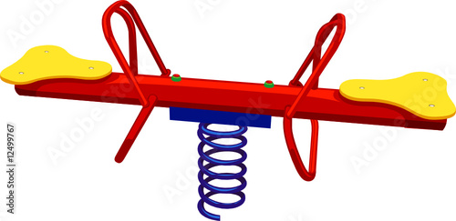 spring see saw