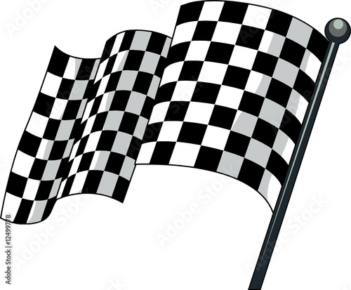 Checkered flag
