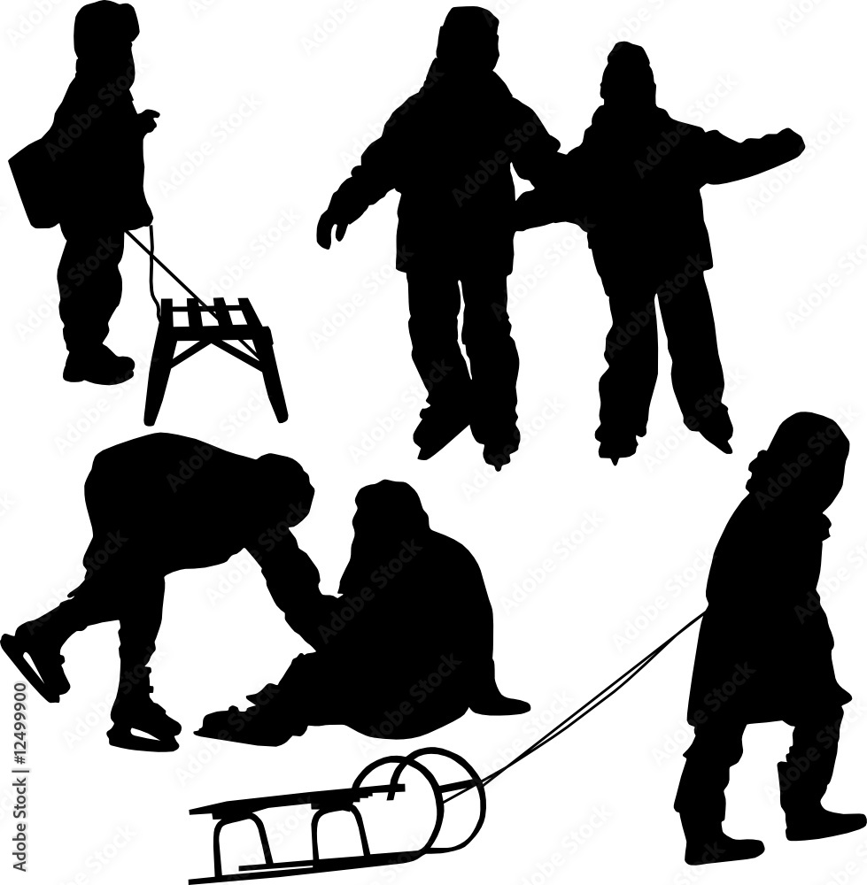 children, winter