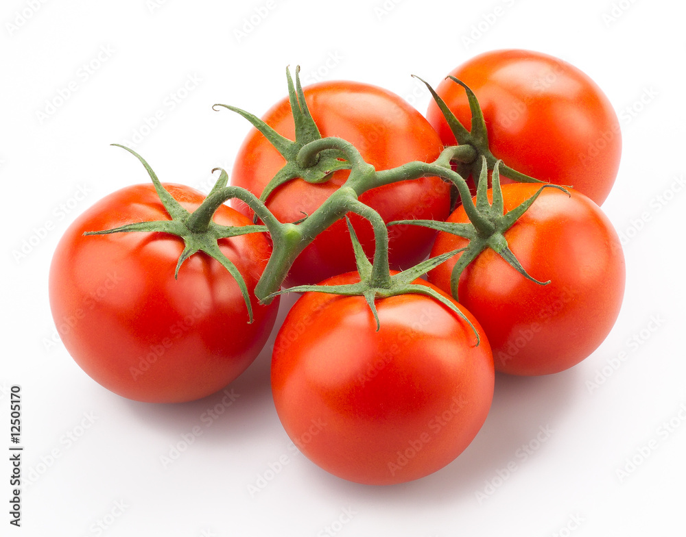 Tomatoes on stem Tomatoes on stem