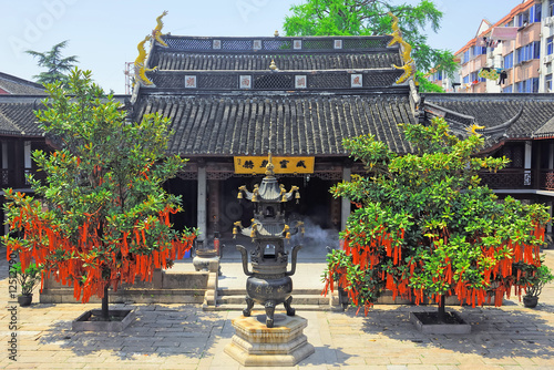 China,Shanghai water village Zhujiajiao Yuanjin temple