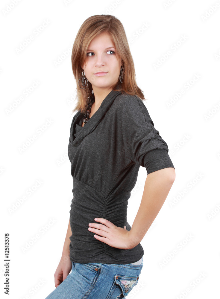 Fototapeta premium young woman portrait