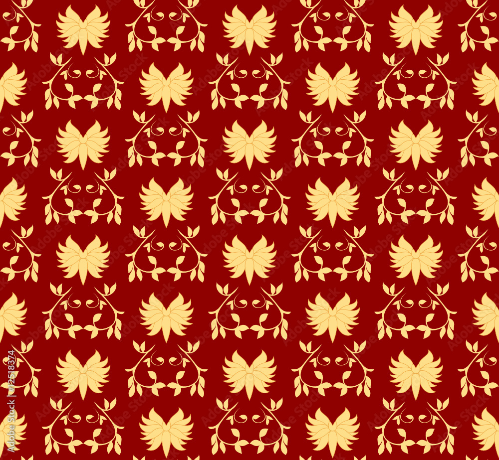Gold seamless pattern. Vector illustration Gold seamless pattern. Vector illustration