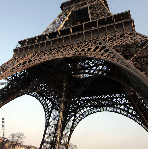 Obraz na płótnie Tour Eiffel - Eiffel tower w salonie