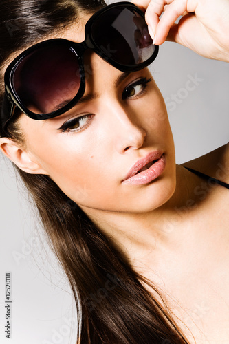 sunglasses portrait