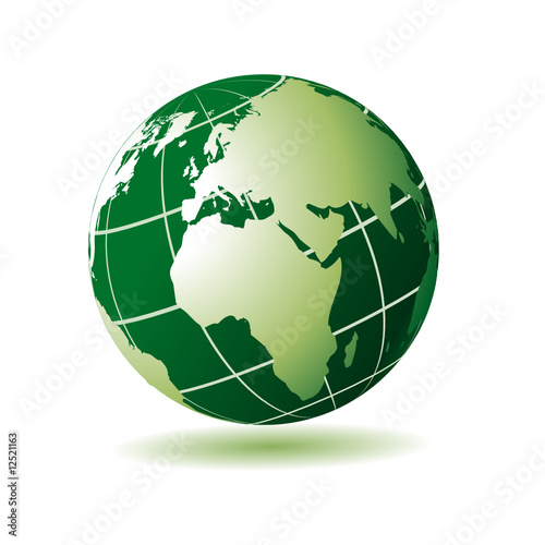 european african green globe
