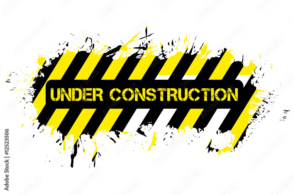 under construction grunge