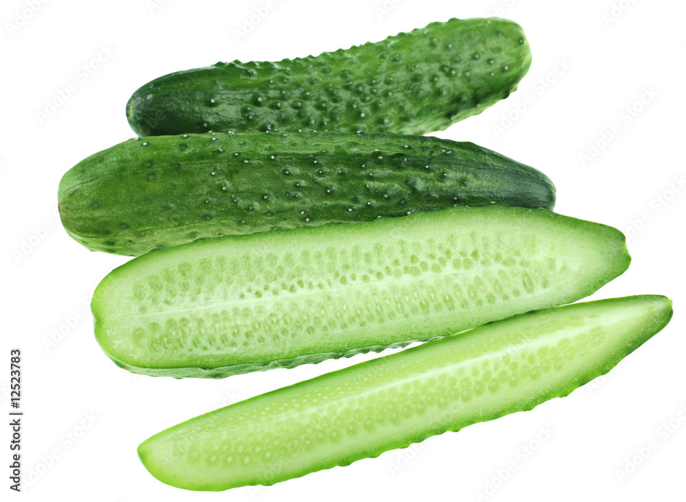 Green cucumber