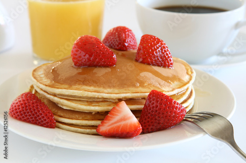 Strawberry Pancakes