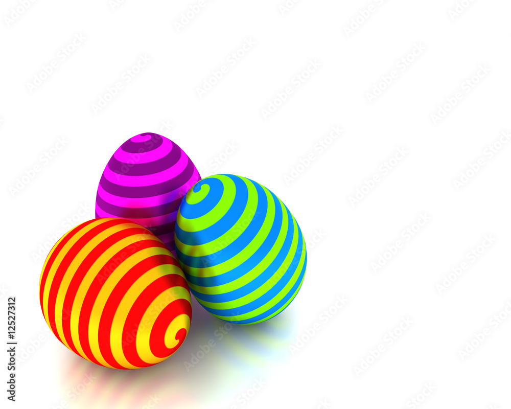 Whirly Easter eggs