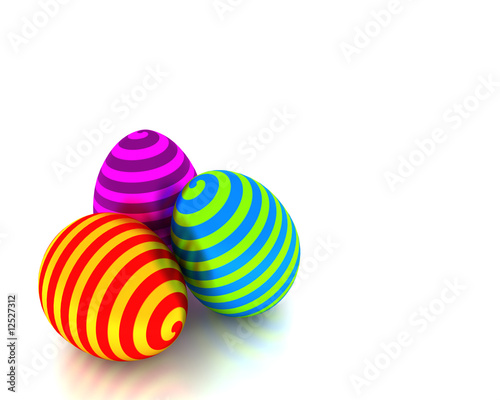 Whirly Easter eggs