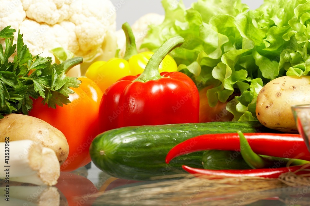 Fresh Vegetables, Fruits and other foodstuffs. Fresh Vegetables, Fruits and other foodstuffs.