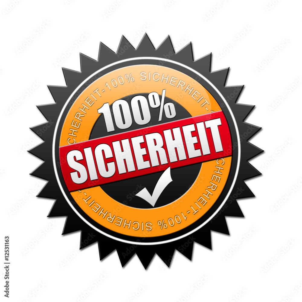 100 prozent sicherheit