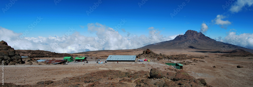 Obraz premium Kibo huts