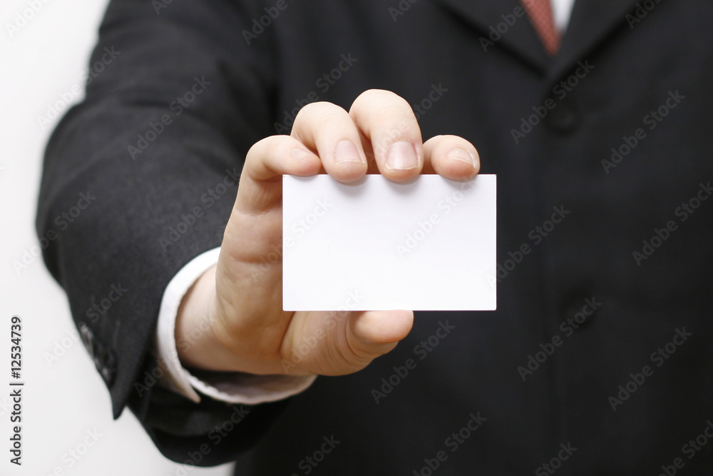 Mann mit leerer Karte oder Schild in der Hand Mann mit leerer Karte oder Schild in der Hand