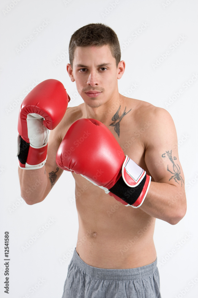 Tattooed Boxer