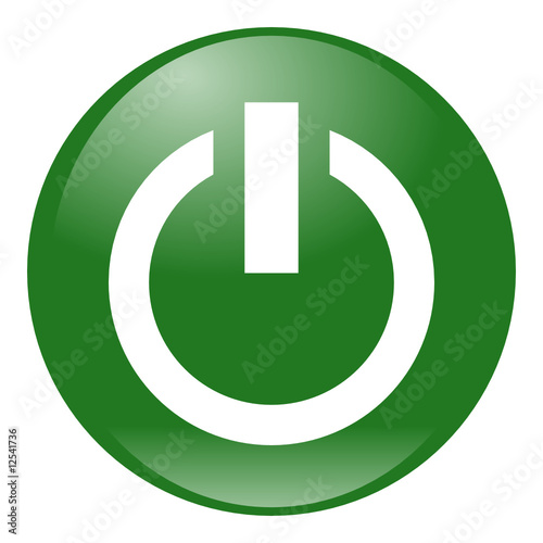 power green aqua button