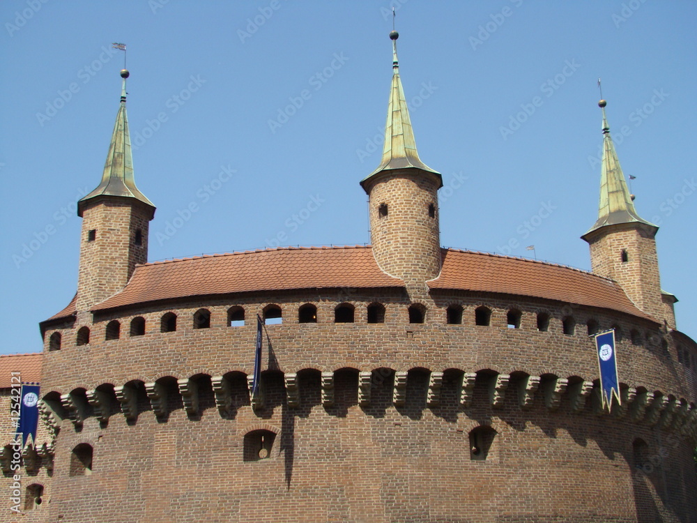 Fototapeta premium barbakan w Krakowie