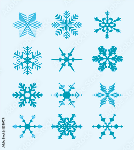Snowflake Silhouettes
