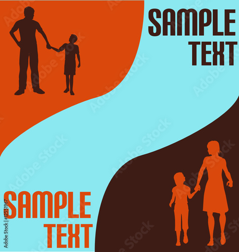 Family Retro Background
