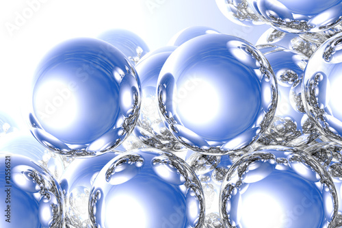 Metal spheres