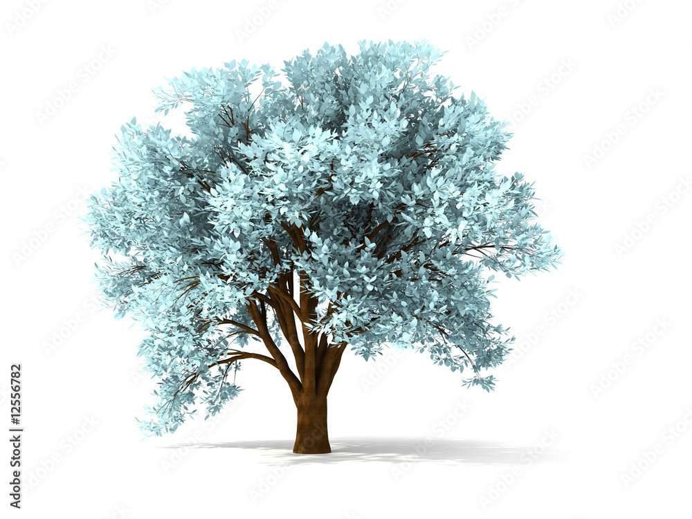 Fototapeta premium 3d wintry tree