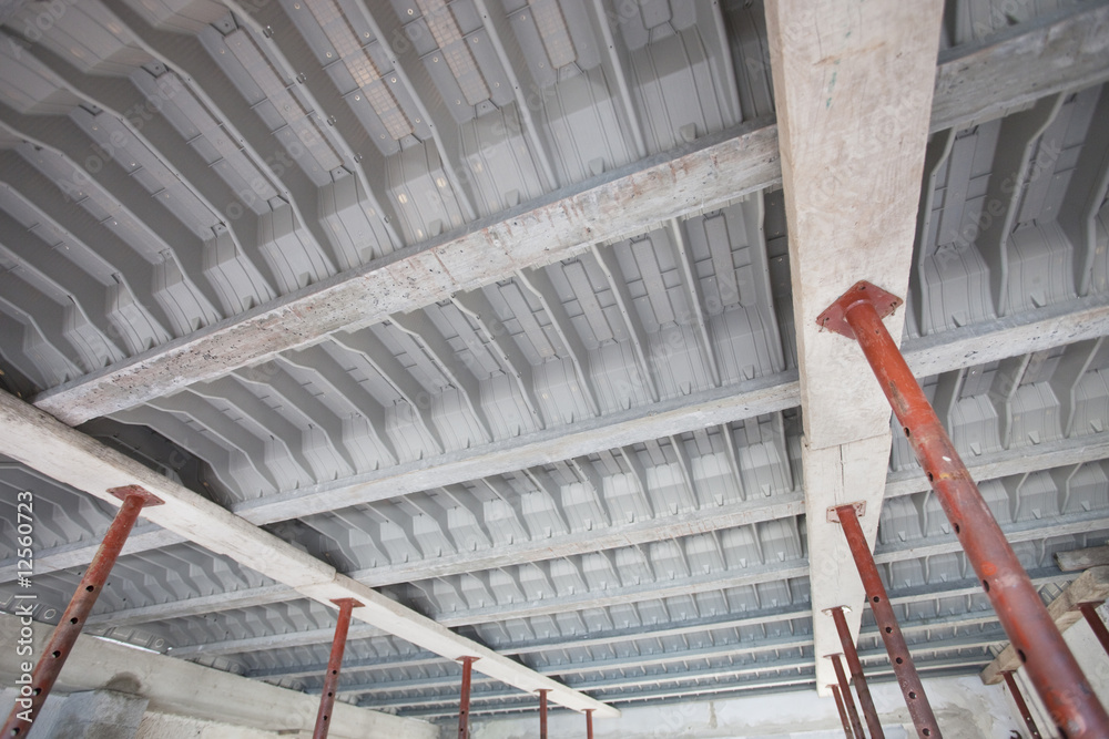 Fototapeta premium structure d'un planchers