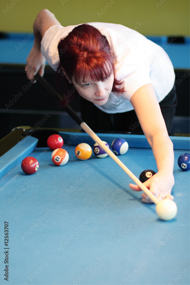 Fototapeta premium snooker