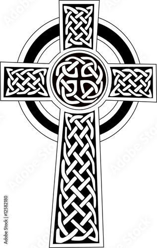 Celtic cross symbol - tattoo or artwork