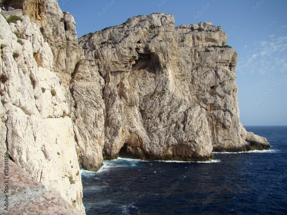wybrzeże na Sardynii
