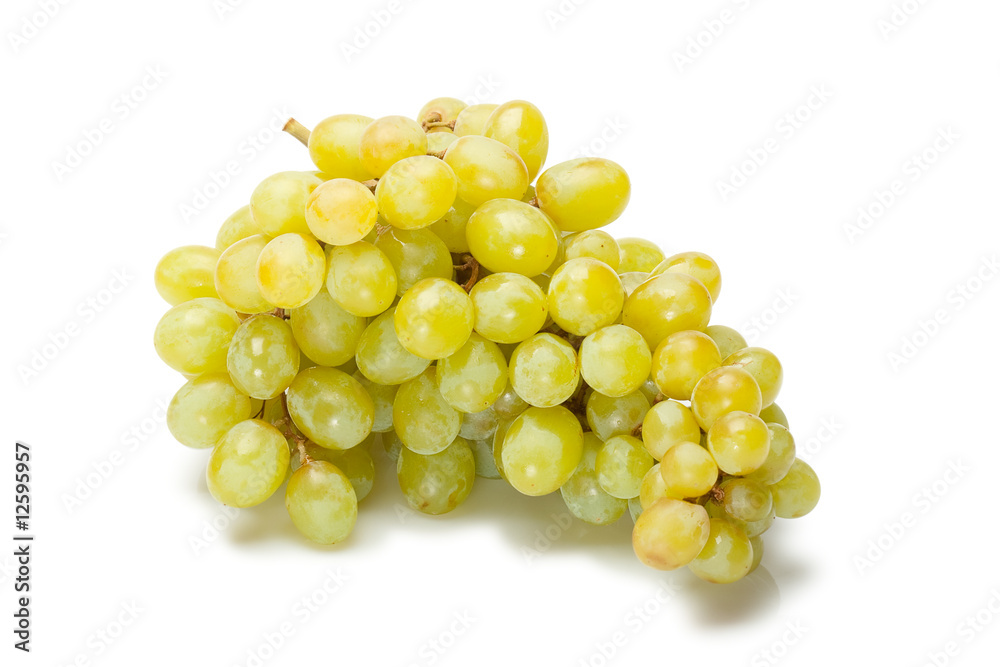 isolated green grape