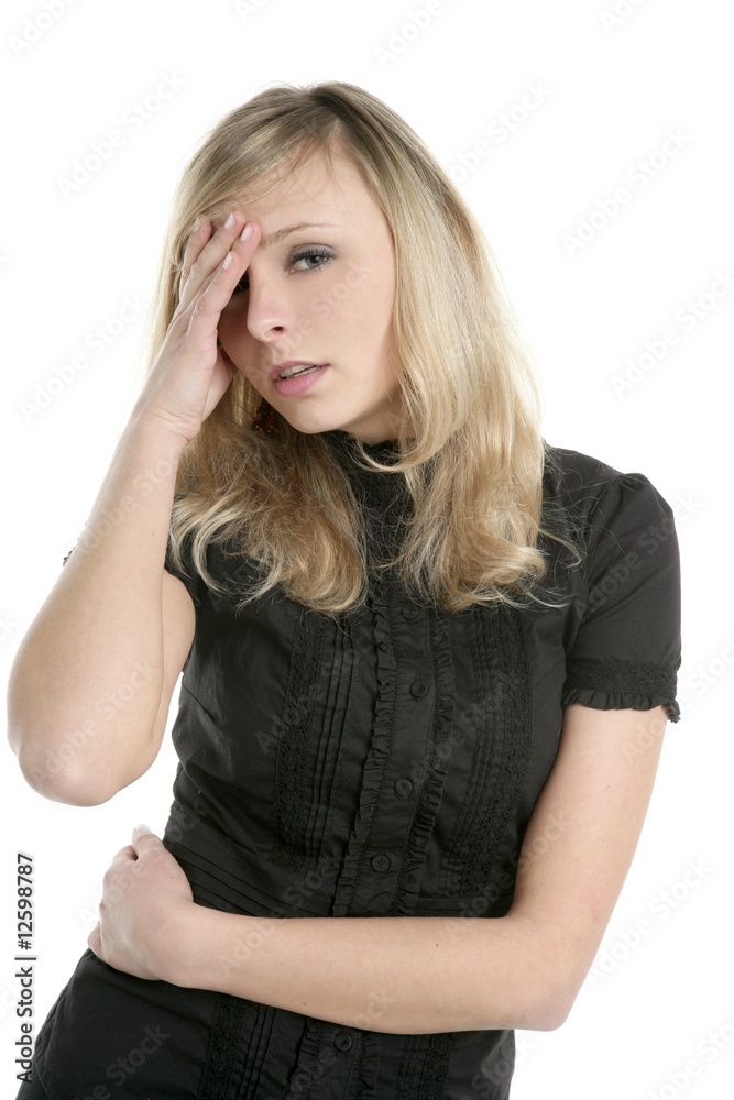 beautiful businesswoman in troubles beautiful businesswoman in troubles