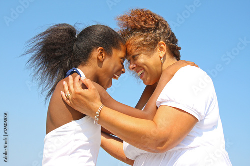 Mother and daughter