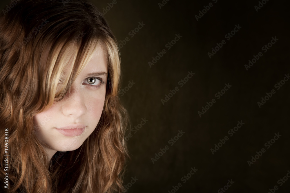 Closeup of Pretty Young Girl Closeup of Pretty Young Girl