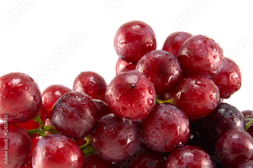 Red ripe grape