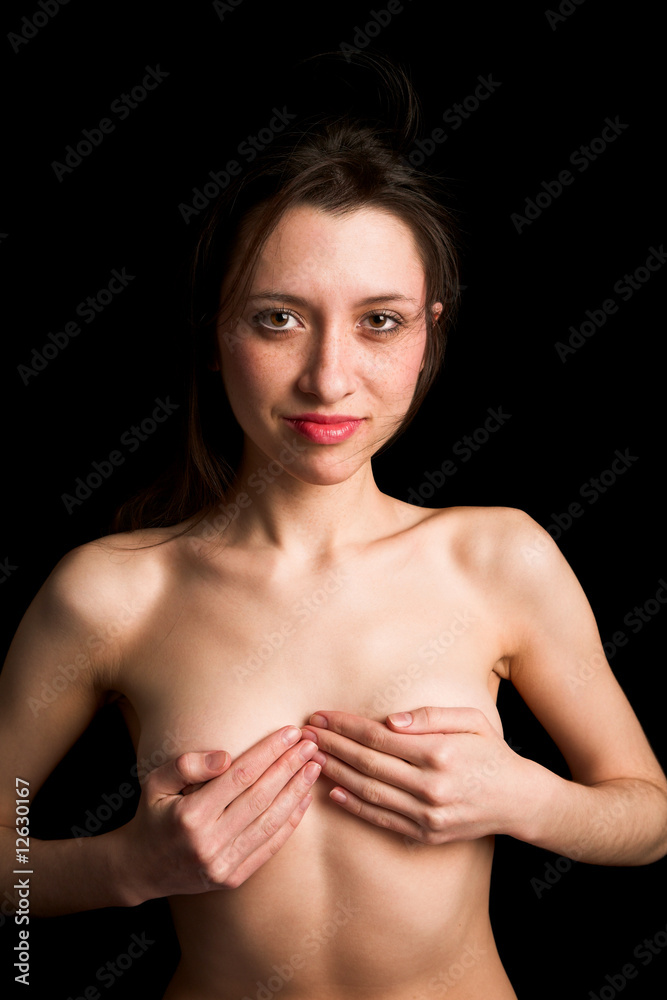 Fototapeta premium Shy girl