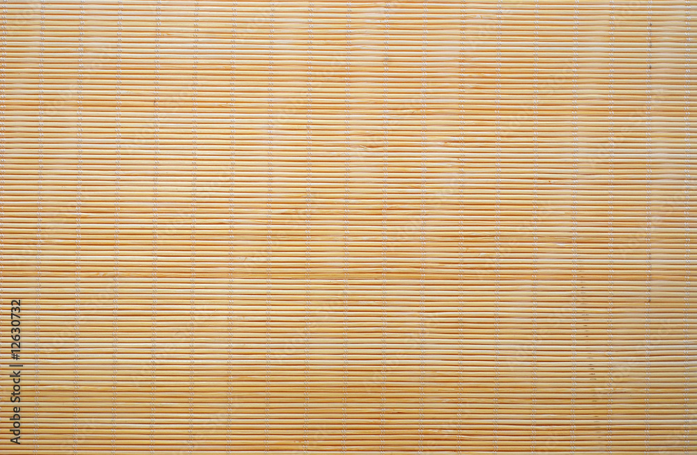 Bamboo stick sushi pad texture Bamboo stick sushi pad texture