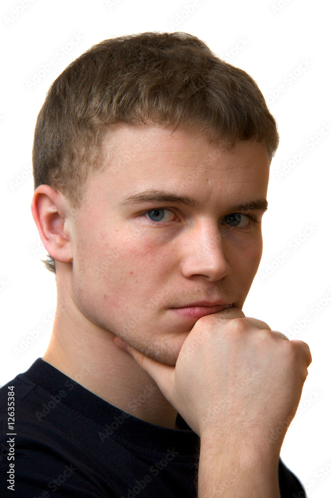 Obraz premium thinking man