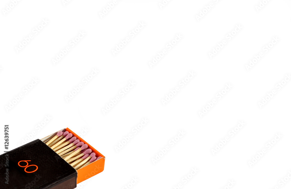 Box of matches. Box of matches.